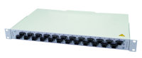 19" LWL-Rangierverteiler BASIS V 1 HE m.24xMPO...