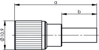 1,6/5,6 Stecker Schraub Cr/Cr 75 Ohm G12...