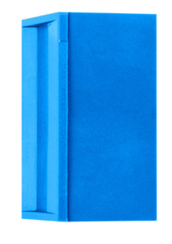Staubschutzklappe, automatisch schließend  für SC Duplex Kupplung, blau (Telegärtner B00012A0018)
