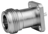 N-Einbaubuchse mit Flansch AG/TA 50 Ohm (Telegärtner...