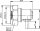 7-16 Winkelstecker Cr 50 Ohm G1 (RG-58C/U); RG-141A/U (Telegärtner J01120B0007)
