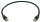 Patchkabel S/FTP Cat.6A, 1,0m MP8 FS500, PE, schwarz, 1:1 (Telegärtner L00000A0416)