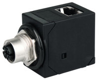 STX M12x1-RJ45 KU X-kod. Cat.6A CO-8X-180-45-090-C6A000...