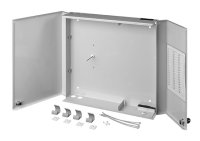 LWL-Wandverteiler IP20, 2-türig, Gehäuse...