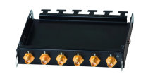 HD3 Modul 1HE 6xBNC inkl. BNC-Kupplungen 75 Ohm, schwarz,...