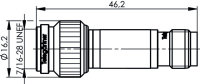 R-TNC-Dämpfungsglied 3 dB, 50 Ohm 2W, 6 GHz, (m-f)...