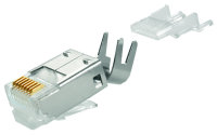 RJ45-Stecker MP8 FS Cat.6A AWG27/7-24/7, AWG26/1-24/1...