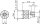 Adapter UHF-FME (M-M) (Telegärtner J01043A0000)