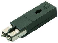 STX 2SC PCF Kunststoff-Steckereinsatz (Telegärtner...