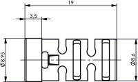 Knickschutztülle G27 PA6; RAL 9005 tiefschwarz;...