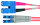 LWL Adapterkabel 2x E9/ 125 OS2, 10,0m 1x SC Duplex - 1x LC Duplex, bl (Telegärtner L00895A0040)