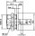 7-16 EINBAUBUCHSE 50 Ohm RFF 3/8"-50 (Telegärtner J01121A0160)