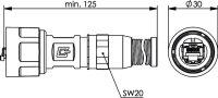 STX V1 RJ45 Steckerset AWG24-27 Cat.6A (ISO) M BP m....