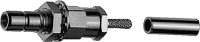SMB-Kabeleinbaustecker Cr Au RG-174/U; RG-188A/U;...