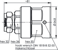 7-16 Kabelstecker G33 (RF\LDF\EupenGL\1 1/4“)...