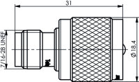 Adapter TNC-UHF (F-M) (Telegärtner J01019A0002)