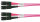 Duplex-Rangierkabel 50/125 OM4, L=2m 4xSC Stecker, schwarz, Kabel violett (Telegärtner L00881A0027)