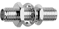 SMA-Einbaukupplung Au 50 Ohm (F-F) 405 (Telegärtner J01154A0041)