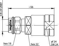 N-Kabelstecker  SIMFix Pro G23 (1/2" Flex)...