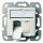 Modulaufnahme AMJ-S 2-fach UP/50 alpinweiß inkl. 2 AMJ-S DD Module Cat.6A T568B (Telegärtner J00020A0523)