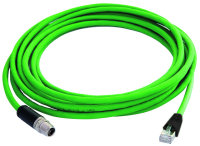 STX M12x1-RJ45 VL X-kod. Cat.6A (ISO/IEC)...