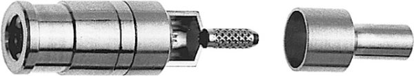 SMB-Kabelbuchse Au, 50 Ohm G3 (RG-178B/U) (Telegärtner J01161A0751)