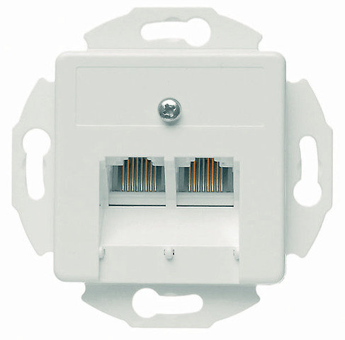 UMJ45 8/8 K UP/50 Cat.6A alpinweiß (Telegärtner J00020A0508)