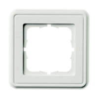Abdeckrahmen 1-fach 80 x 80 x 8,7mm alpinweiß...