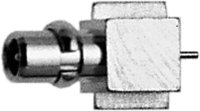 MMCX-Edge-Mount-Stecker 50 Ohm IN SMT 702 (Telegärtner J01340A0041)