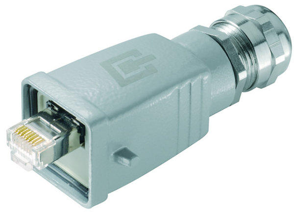 STX V5 RJ45 Steckerset AWG24-27 Cat.6A (ISO) M (Telegärtner J80026A0017)