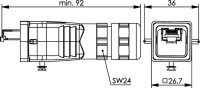 STX V5 RJ45 Steckerset AWG24-27 Cat.6A (ISO) M...