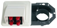 LWL-Anschlussdose OAD, komplett m. 4xST...