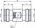 4.3-10 Kupplung 50 Ohm (f-f) (Telegärtner J01442C0001)