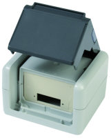 Anschlussdose IP44 AP für 1x SC-D Kupplung...