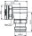 4.3-10 Winkelkupplung Push-Pull, 50 Ohm (m-f) (Telegärtner J01442A3005)