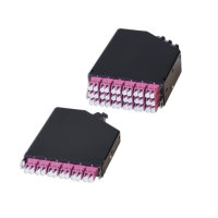 HD3-FanOut-Modul 1HE 18xLC D MM violett 3xMPO male mit 3x...