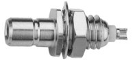 SMB-Einbaustecker Au Einbau von vorne (Telegärtner...