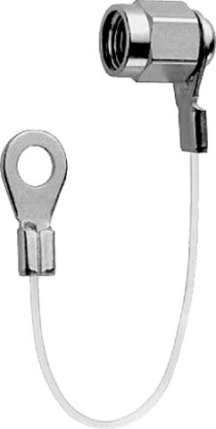 SMA-Abdeckkappe mit Schnur (Telegärtner H00040A0020)