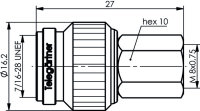Adapter TNC-FME (M-M) (Telegärtner J01019A0004)