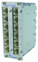 Mini-Verteiler MPD12-HS K geschirmt Cat.6A (tiefgest. n....