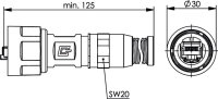 STX V1 RJ45 Steckerset, feldkonf. AWG22-26 Cat.6 Class EA...