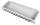 19" Rangierverteiler Economy V 1 HE voll bestückt mit 16 BNC Einbauadaptern (Bu-Bu) mit Isolierflansch und 16 Stk in einer Reihe (Telegärtner J02042A0001)