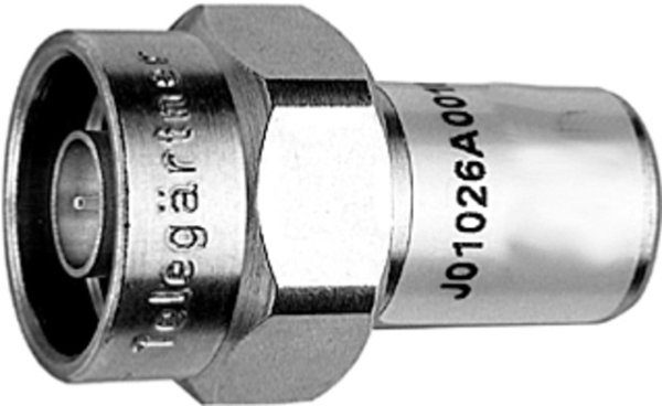 N-Abschlusswiderstand 50 Ohm (M) 1 Watt, 6 GHz (Telegärtner J01026A0012)