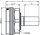 4.3-10 Kabelstecker Crimp/Crimp Push-Pull G5 (RG-223/U, RG-400/U) (Telegärtner J01440A3031)
