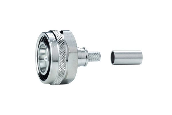 4.3-10 Kabelstecker Crimp/Crimp Screw G1 (RG-58C/U) (Telegärtner J01440A0028)