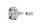 4.3-10 Kabelstecker Crimp/Crimp Screw G1 (RG-58C/U) (Telegärtner J01440A0028)