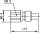 SMC-Kabelbuchse Au RG-405/U, BELDEN 1671A, UT-85 (Telegärtner J01171A0041)