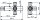 4.3-10 3-Way Power Splitter (f) 340-2700 MHz, =-161 dBc (Telegärtner J01447A0031)