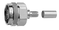 N-Kabelstecker Cr/Cr 50 Ohm G5 (RG-223/U), RG-142...