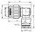 TNC-Kabelwinkelstecker lt/kl., 50 Ohm G1 (RG-58C/U), IP67 (Telegärtner J01010A0073)